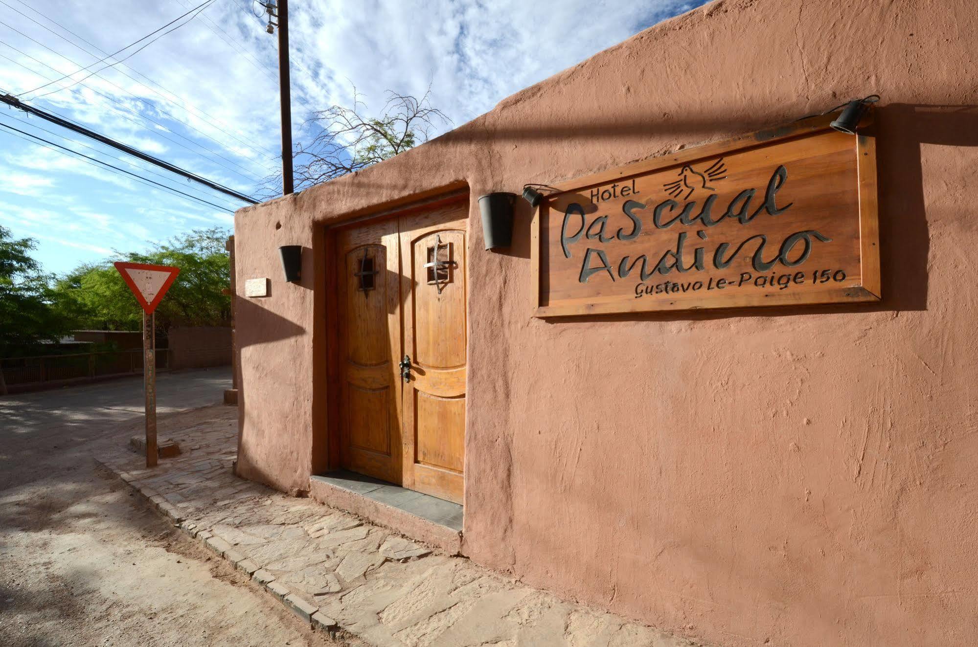 Hotel Pascual Andino San Pedro de Atacama Exterior foto